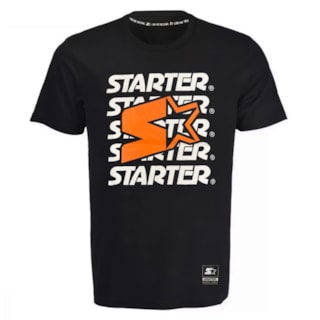 Camiseta Starter Star Logo Preta