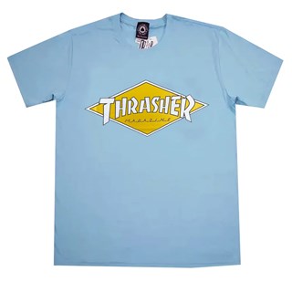 Camiseta Thrasher Diamond Azul