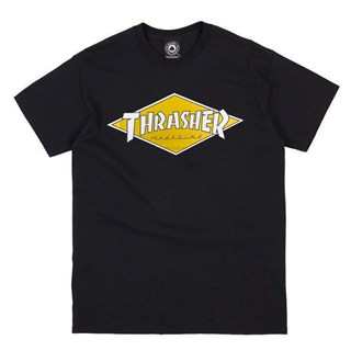 Camiseta Thrasher Diamond Preta