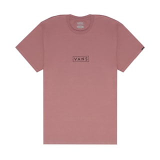 Camiseta Vans Classic Easy Box Rose