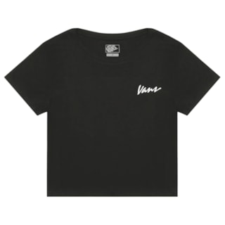 Camiseta Vans Classic Script Black