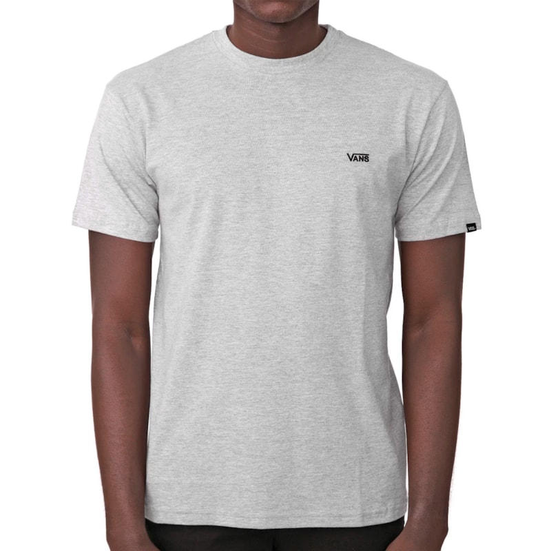 Camiseta Vans Core Basics Tee Cinza os melhores preços | Clique e confira!