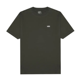 Camiseta Vans Core Basics Tee Coal Brown White