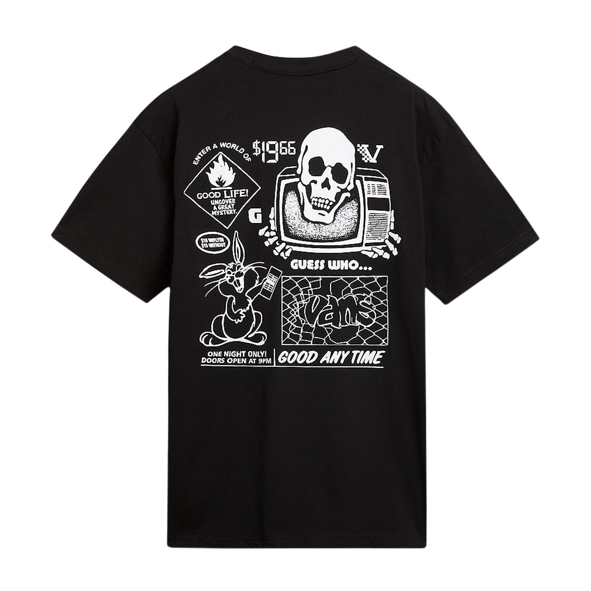 Camiseta Vans Crazy Eddy Black os melhores preços | Clique e confira!