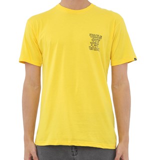 Camiseta Vans Gnarcat Amarela