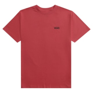 Camiseta Vans Left Chest Crimson Haze