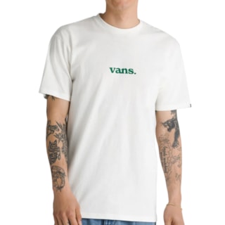 Camiseta Vans Lower Corecase Marshmallow