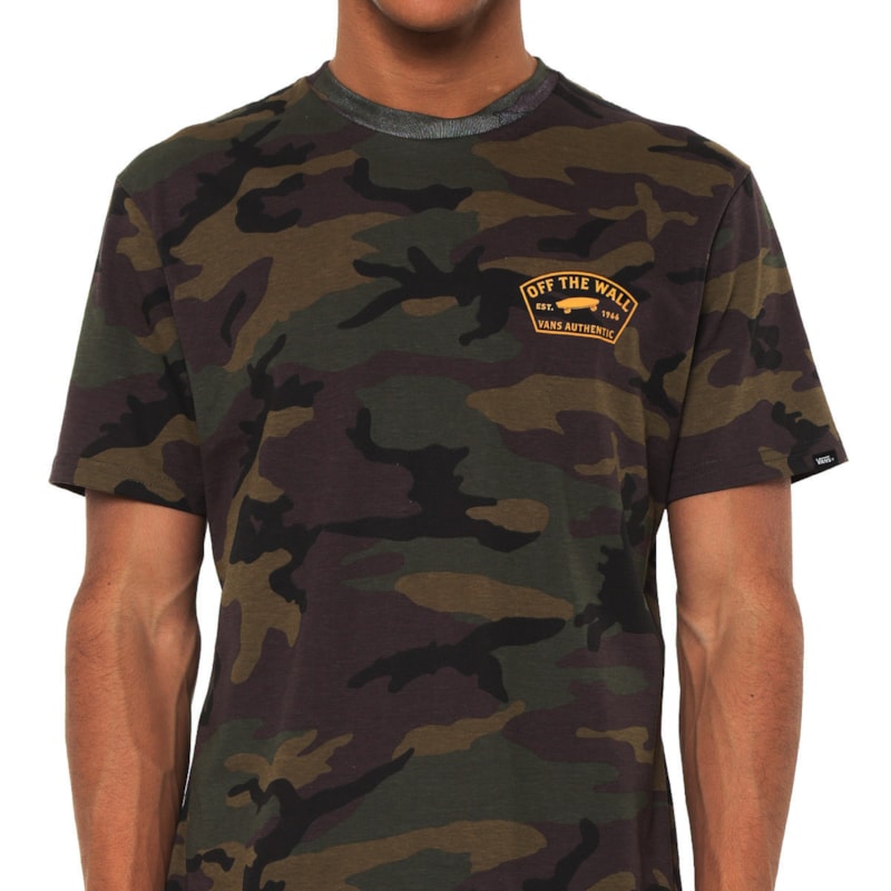 Camiseta Vans MN Workwear SS Camo - Back Wash