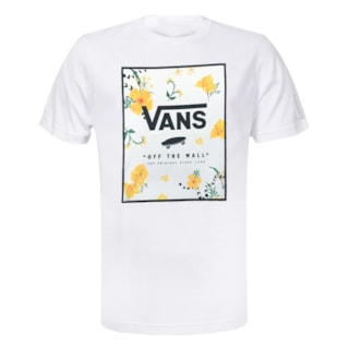 Camiseta Vans Print Box Branca