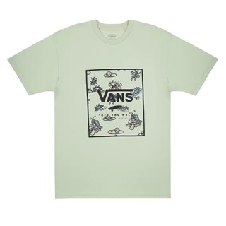 Camiseta Vans Print Box Celadon Green
