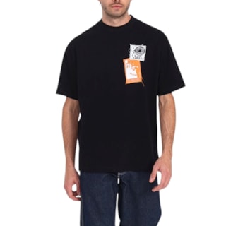 Camiseta Vans Punk Patch Black Ss