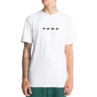Camiseta Vans Retro Branca