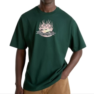 Camiseta Vans Skate Global Dominance Verde