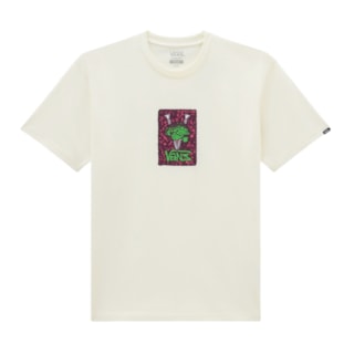 Camiseta Vans Splatter Web Marshmallow