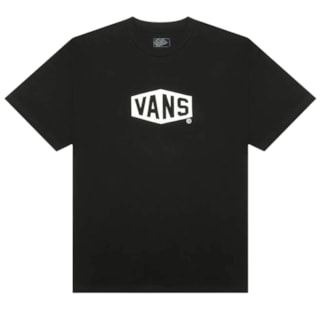 Camiseta Vans Ss Hex Black White