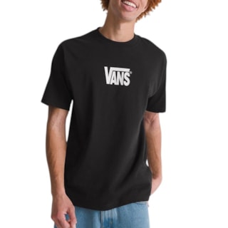 Camiseta Vans Stretch Logo Ss Black