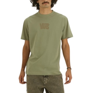 Camiseta Vans Stretch Logo Ss Soft Sage