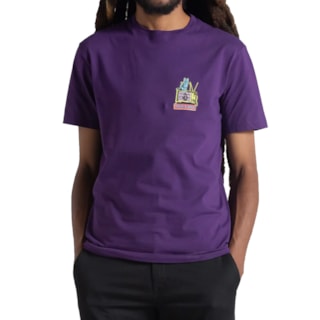 Camiseta Volcom Catv Roxa