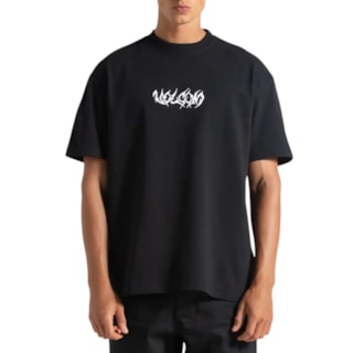Camiseta Volcom Comfort Full Ring Preta