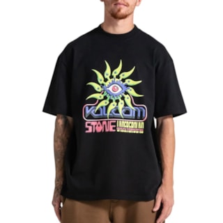 Camiseta Volcom Comfort Reality Preta