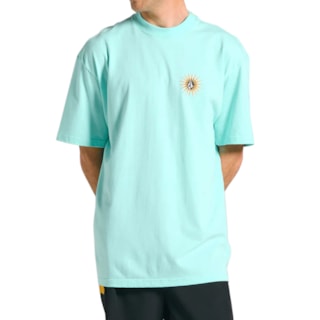 Camiseta Volcom Comfort Scorcho Verde Claro