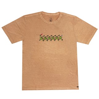 Camiseta Volcom Frog Laranja