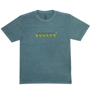 Camiseta Volcom Frog Verde