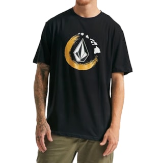 Camiseta Volcom Ho Loop Preta