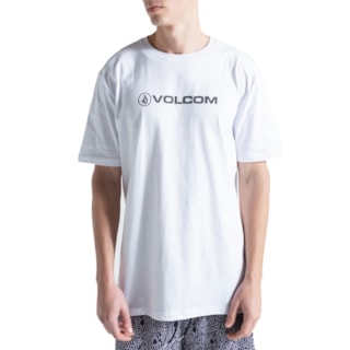Camiseta Volcom New Euro Branco Branco