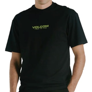 Camiseta Volcom New Euro Preta