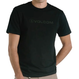 Camiseta Volcom New Style Preta