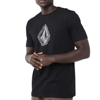 Camiseta Volcom Oxide Preta