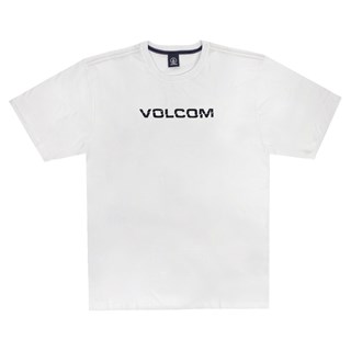 Camiseta Volcom Plus Size Ripp Euro Branca