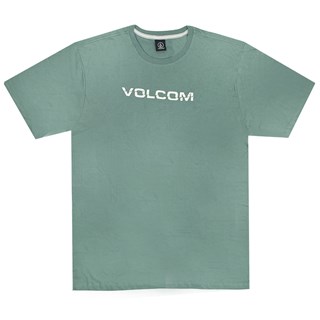 Camiseta Volcom Plus Size Ripp Euro Verde Claro