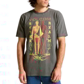 Camiseta Volcom Projection Preta