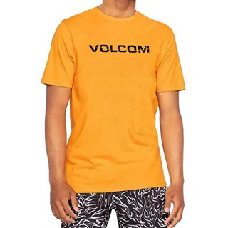 Camiseta Volcom Ripp Euro Amarela