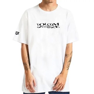Camiseta Volcom Slim Vtv Branca