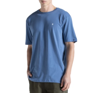 Camiseta Volcom Stone Blanks Azul