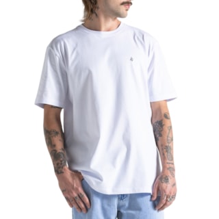 Camiseta Volcom Stone Blanks Branca