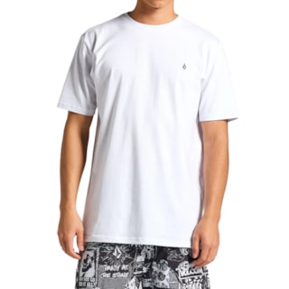 Camiseta Volcom Stone Blanks Branca