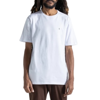 Camiseta Volcom Stone Blanks Branco