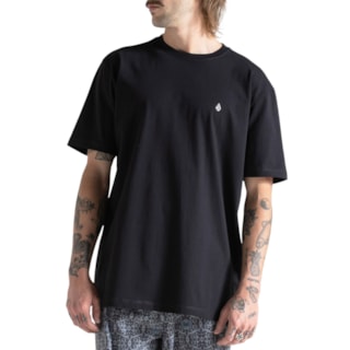 Camiseta Volcom Stone Blanks Preta
