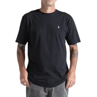Camiseta Volcom Stone Blanks Preta