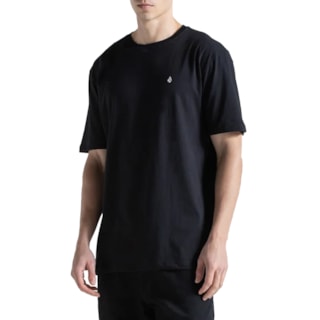 Camiseta Volcom Stone Blanks Preto