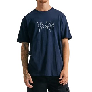 Camiseta Volcom Stonewatcher Azul Marinho