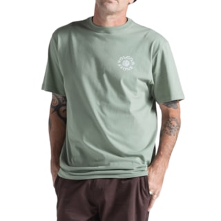 Camiseta Volcom Sunshiner Verde Claro