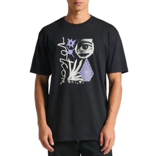 Camiseta Volcom Visualizer Preto