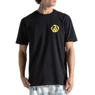 Camiseta Volcom Wavvyy Preta