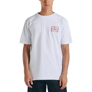 Camiseta Volcom Workwear Nailed Branco