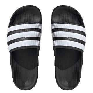 Chinelo Adidas Adilette 22 Black White